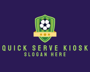 Soccer Ball Team Crest logo design