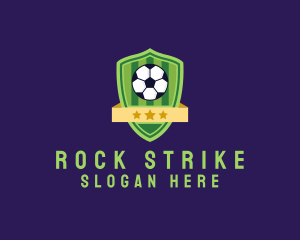 Soccer Ball Team Crest logo design