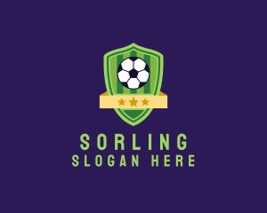 Soccer Ball Team Crest logo design