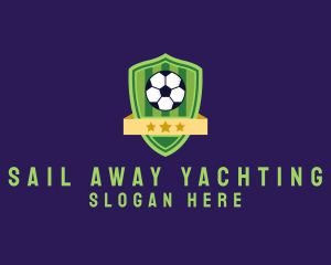 Soccer Ball Team Crest logo design