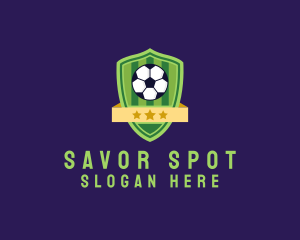 Soccer Ball Team Crest logo design