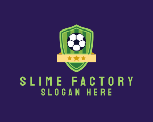 Soccer Ball Team Crest logo design