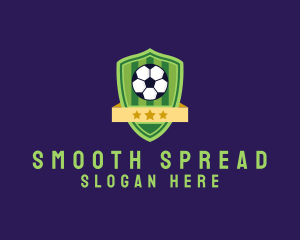 Soccer Ball Team Crest logo design