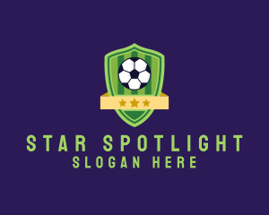 Soccer Ball Team Crest logo design