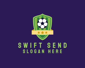 Soccer Ball Team Crest logo design