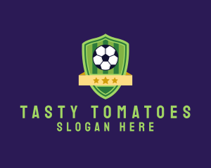 Soccer Ball Team Crest logo design