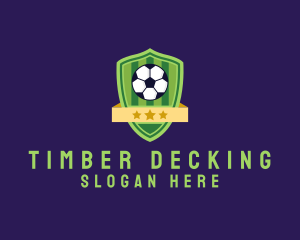 Soccer Ball Team Crest logo design