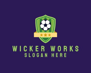 Soccer Ball Team Crest logo design