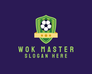 Soccer Ball Team Crest logo design