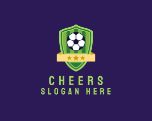 Sports Team - Soccer Ball Team Crest logo design