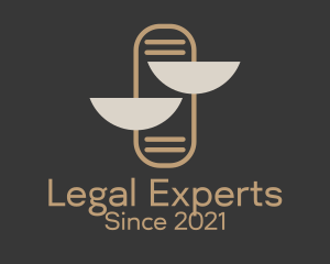 Law - Law & Justice Scale logo design