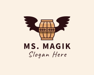 Beverage - Beer Barrel Distillery logo design