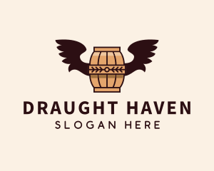 Beer Barrel Distillery  logo design