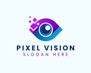 Digital Lens Technology logo design