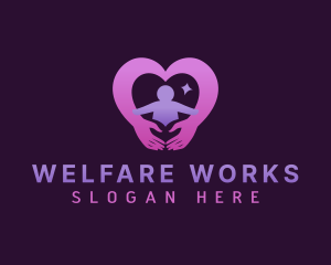 Welfare - Charity Welfare Volunteer logo design