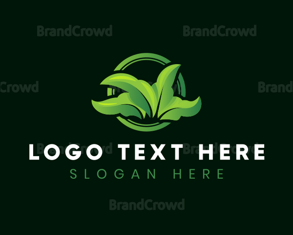 Leaf Lawn Landscaping Logo