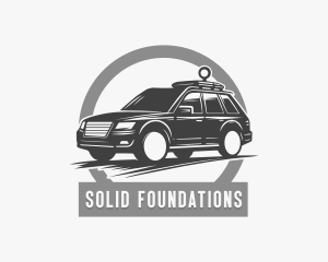 Road Trip - SUV Car Automotive logo design