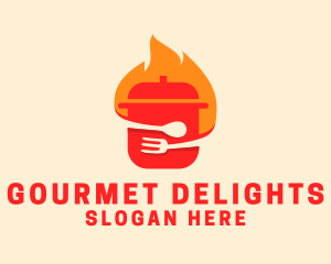 Hot Soup Restaurant  logo design