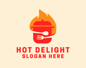 Hot Soup Restaurant  logo design