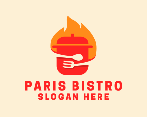 Hot Soup Restaurant  logo design