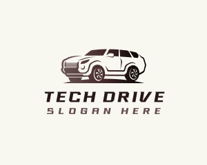 Car Drive SUV logo design