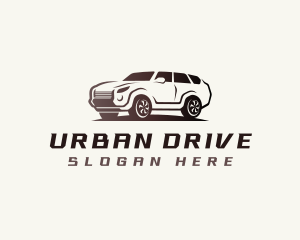 Car Drive SUV logo design