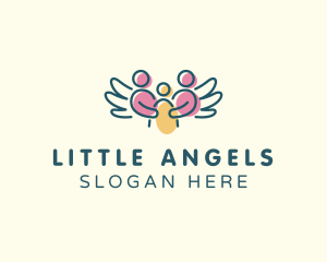 Family Angel Charity logo design