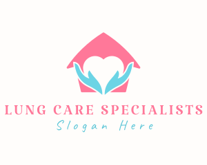 Heart House Care  logo design