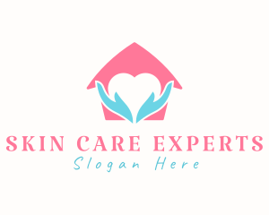 Heart House Care  logo design