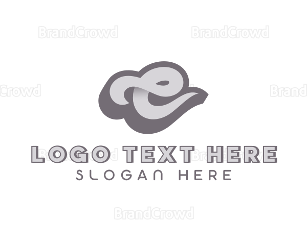 Creative Design Studio Letter E Logo