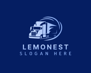 Logistics - Delivery Courier Transportation logo design