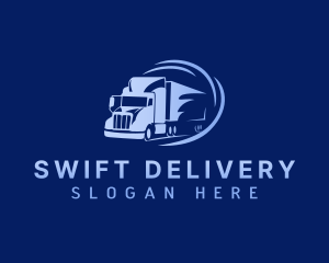 Courier - Delivery Courier Transportation logo design