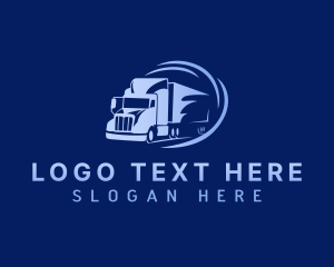 Courier - Delivery Courier Transportation logo design