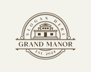 House Mansion Property logo design