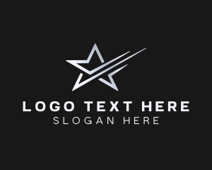 Silver - Star Entertainment Agency logo design