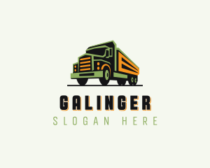 Truck Delivery Mover Logo