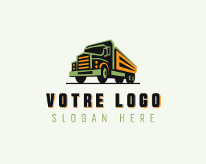 Truck Delivery Mover Logo