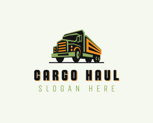 Truck Delivery Mover logo design