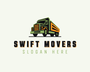 Mover - Truck Delivery Mover logo design