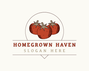 Tomato Farm Produce logo design