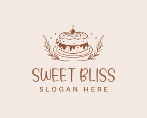 Sugar - Sweet Cake Bakery logo design