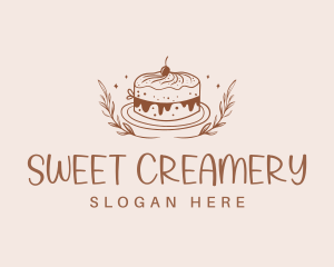 Sweet Cake Bakery logo design