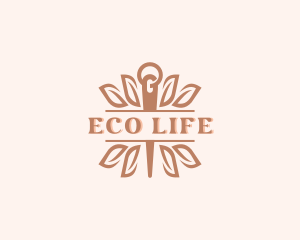 Sustainable - Sustainable Tailoring Needle logo design