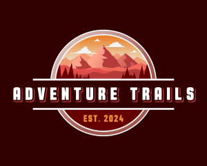 Mountain Adventure Camping logo design