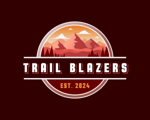 Mountain Adventure Camping logo design