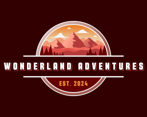 Mountain Adventure Camping logo design