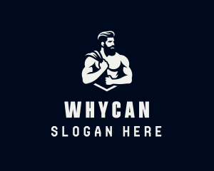 Gym - Strong Gym Trainer logo design