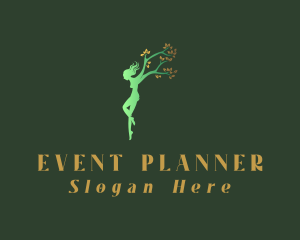 Green Tree Woman Logo