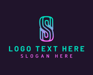 Letter S - Multimedia Creative Agency logo design