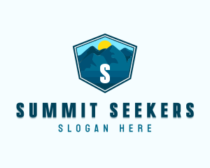 Mountain Summit Adventure logo design